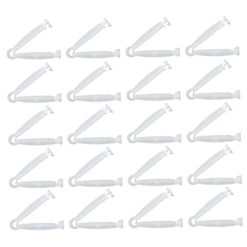 Wbaioluy Einweg -Nabelschnurklemme Kleiner Tiergeburtsgeburten Nabelgleisclips für Welpen 20pcs Wbaioluy Einweg -Nabelschnurklemme Kleiner Tiergeburtsgeburten Nabelgleisclips für Welpen 20pcs von Wbaioluy