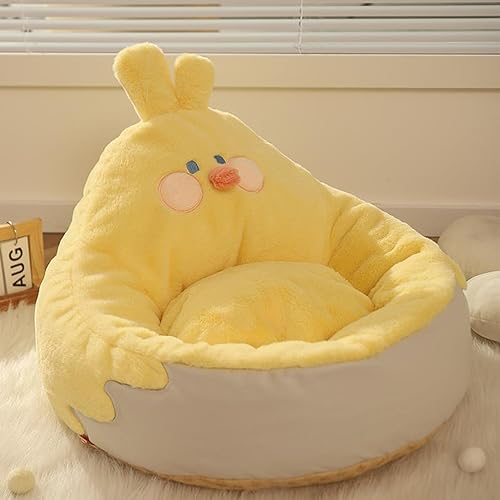 Wbeian Bequemes Hunde- und Katzenkissen, weiches Katzenbett, Haustierbetten, rundes Haustier-Donut-Bett, 2-in-1, warmes Hunde-Katzenbett, Spielmatte, Indoor-Welpen, Kätzchen, Schlafnest Wbeian Bequemes Hunde- und Katzenkissen, weiches Katzenbett, Haustierbetten, rundes Haustier-Donut-Bett, 2-in-1, warmes Hunde-Katzenbett, Spielmatte, Indoor-Welpen, Kätzchen, Schlafnest von Wbeian