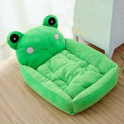 Wbeian Comfy Pet Dog Cat Bed Small Dogs Cats Sleeping Mat with Non-Slip Bottom, Removable Cushioned Pillow, Soft Warm Calming Pad Wbeian Comfy Pet Dog Cat Bed Small Dogs Cats Sleeping Mat with Non-Slip Bottom, Removable Cushioned Pillow, Soft Warm Calming Pad von Wbeian
