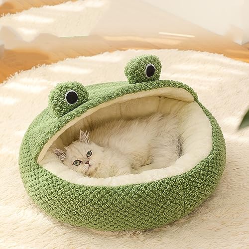 Wbeian Weiches Katzen-Hundebett, langlebiges Haustierbett für kleine Hunde, Katzen, Welpen, Kätzchen, warm, bequem, beruhigende Matte, rutschfestes tragbares Hundekatzen-Schlafkissen Wbeian Weiches Katzen-Hundebett, langlebiges Haustierbett für kleine Hunde, Katzen, Welpen, Kätzchen, warm, bequem, beruhigende Matte, rutschfestes tragbares Hundekatzen-Schlafkissen von Wbeian
