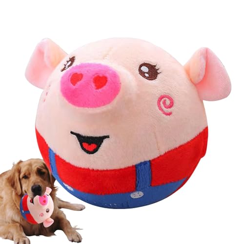 Interaktiver Hund Spielzeug, Hüpfender Haustierball, Plüschkaninchenspielzeug, Ansprechendes Interaktiver Spiel/Sicherheit Und Robust, Leicht Zu Reinigen/zu Fördern Übung 10 "x 6 Für Haustierhunde Kat Interaktiver Hund Spielzeug, Hüpfender Haustierball, Plüschkaninchenspielzeug, Ansprechendes Interaktiver Spiel/Sicherheit Und Robust, Leicht Zu Reinigen/zu Fördern Übung 10 "x 6 Für Haustierhunde Kat von Wcybym