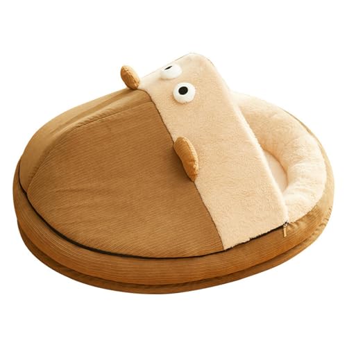 Katzenhöhlenbett | Halbgeschlossenes Haustierbett im Slipper-Design | Waschbares weiches Hundehüttenzelt | Bequemes und warmes Haustiernest | Robustes Haustierbett für Kätzchen, kleine Katzen und Welp Katzenhöhlenbett | Halbgeschlossenes Haustierbett im Slipper-Design | Waschbares weiches Hundehüttenzelt | Bequemes und warmes Haustiernest | Robustes Haustierbett für Kätzchen, kleine Katzen und Welp von Wcybym