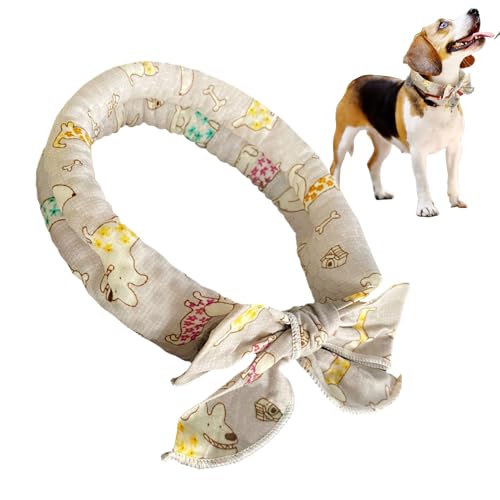 Kühlhals -Wraps, Hundekühlkragen, atmungsaktive Halshacke, verstellbar und leicht zu tragen, süß und funktionell von Wcybym