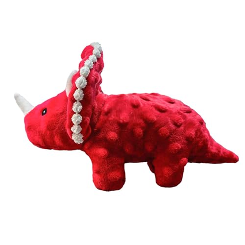 Quietschendes Hundespielzeug | Weiches Dinosaurier-Hundespielzeug | Interaktiver Hundeplüsch | Hundespielzeug in Dino-Form | Robustes Kauspielzeug für Welpen, kleine, mittelgroße und große Hunde zum S Quietschendes Hundespielzeug | Weiches Dinosaurier-Hundespielzeug | Interaktiver Hundeplüsch | Hundespielzeug in Dino-Form | Robustes Kauspielzeug für Welpen, kleine, mittelgroße und große Hunde zum S von Wcybym
