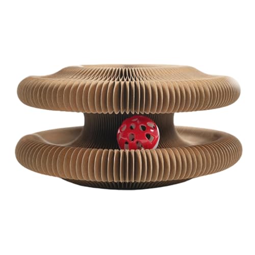 Cat Toy | Cardboard Toy | Cat Scratch Board | Foldable Cardboard | Enrichment Cat Toy | Cat Ball Track Toy Cat Accordion Toy Cat Scratcher Cardboard for Cat Scratching Cat Toy | Cardboard Toy | Cat Scratch Board | Foldable Cardboard | Enrichment Cat Toy | Cat Ball Track Toy Cat Accordion Toy Cat Scratcher Cardboard for Cat Scratching von Wcybym