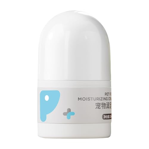 Wcybym Haustierklauenbalsam, Lick-Safe-Feuchtigkeitscreme, 30 ml, Hundepfotenbalsam, Katzenpfotenbehandlung, natürlicher Beruhigungsbalsam, für Katzen und Hunde, die Reisen und die Outdoor-Pflege von Wcybym