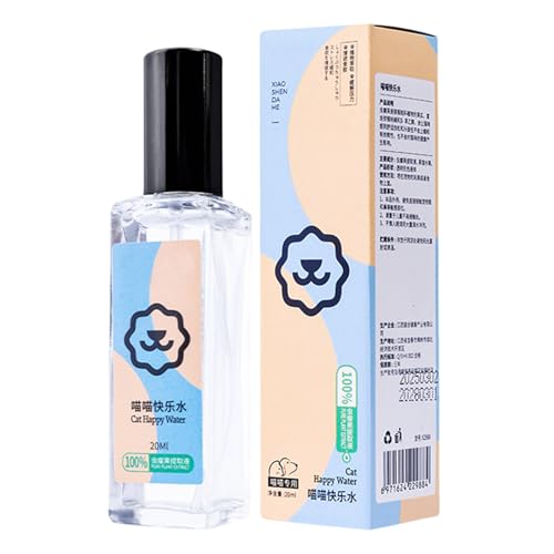Wcybym Katzenminze-Spray, natürlicher beruhigender Nebel, Katzenminze-Spielzeug-Erfrischungsspray, stimuliert das Spielverhalten, beruhigt, 20-ml-Flasche, Indoor-Kätzchen-Training, Heimgebrauch Wcybym Katzenminze-Spray, natürlicher beruhigender Nebel, Katzenminze-Spielzeug-Erfrischungsspray, stimuliert das Spielverhalten, beruhigt, 20-ml-Flasche, Indoor-Kätzchen-Training, Heimgebrauch von Wcybym