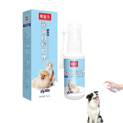 Wcybym Mundspray für Haustiere, Atemerfrischer, Hundeatemerfrischer, Haustieratempflege, erfrischt den Atem von Haustier, bekämpft schlechten Atem für Haustiere, Spray, Zahnfleischgesundheit, Wcybym Mundspray für Haustiere, Atemerfrischer, Hundeatemerfrischer, Haustieratempflege, erfrischt den Atem von Haustier, bekämpft schlechten Atem für Haustiere, Spray, Zahnfleischgesundheit, von Wcybym