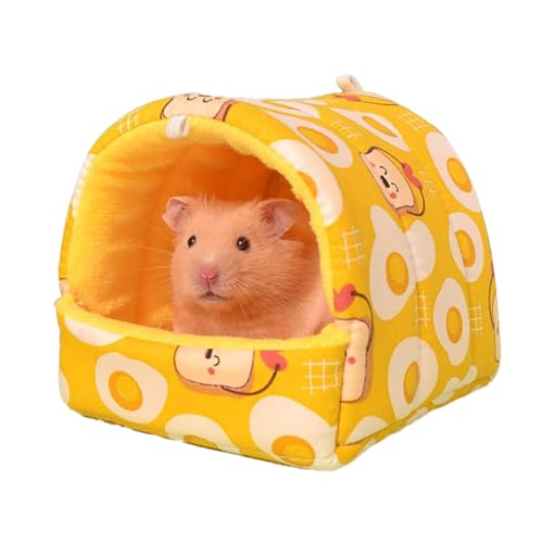 Weiches Hasenbett | Plüsch Kleintierhaus | Dickes weiches Hasenbett | Warmes Hamster-Nistbett | Hamsterversteck | Tragbare Betthöhle für Hamster, Hasen oder kleine Haustiere zu Hause oder Weiches Hasenbett | Plüsch Kleintierhaus | Dickes weiches Hasenbett | Warmes Hamster-Nistbett | Hamsterversteck | Tragbare Betthöhle für Hamster, Hasen oder kleine Haustiere zu Hause oder von Wcybym