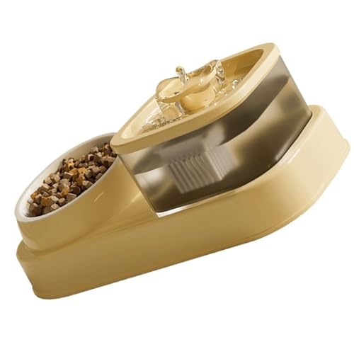 Large Dog Bowl Cats Food Bowls 2 In 1 Haustierfutterhäuschen Mit Wasserbrunnen Feeder Und Waterer Food Container Lieferungen Haustier Fütterungsschalen von Wdbild