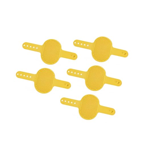 Wdbild 5pcs Multi Use Katzen Kratzer Pad Pflegespielzeugwandkratzerkratzern Mit Massage Design Für Haustier Juckreiz Relief Katzen Kratzen Pfosten von Wdbild