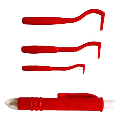 Wdbild Hundeticks Remover Werkzeugset Von 4 ABS Hautsicherheits Design Flöhen Extracter Kits Für Empfindliche Haustierpflege Einfache Griffe Ticks Entferner Für Hund von Wdbild