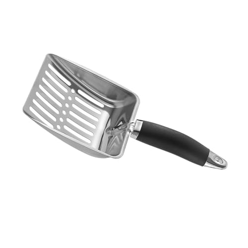 Wdbild Katzenstrauder Schaufel Glattes Metall Sifter Hollow Shovel Metallgriff Poop Sieben Kätzchen Poop Schaufel Katzen Müll Scooper Wdbild Katzenstrauder Schaufel Glattes Metall Sifter Hollow Shovel Metallgriff Poop Sieben Kätzchen Poop Schaufel Katzen Müll Scooper von Wdbild