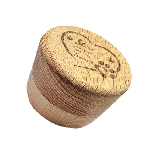 Wdbild Klassische Holz Pet Memory Ashes Container Box Für Konservierungsasche Pelze Von Beloves Katzen Und Hunde Erinnerungen Accessoire Naturholz Haustier Bestandsbekämpfung Box von Wdbild