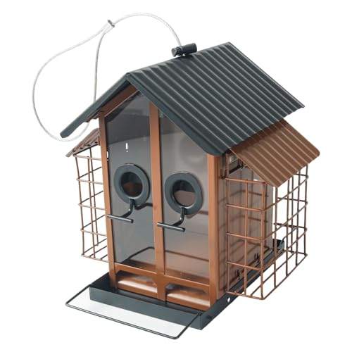 Wdbild Wetterfeste Outdoor Vogel Fütterungsstation Doppelhaus Metallkonstruktion Für Outdoor Verwendung Von Metallvogelfutterhäuschern Freien. Wdbild Wetterfeste Outdoor Vogel Fütterungsstation Doppelhaus Metallkonstruktion Für Outdoor Verwendung Von Metallvogelfutterhäuschern Freien. von Wdbild