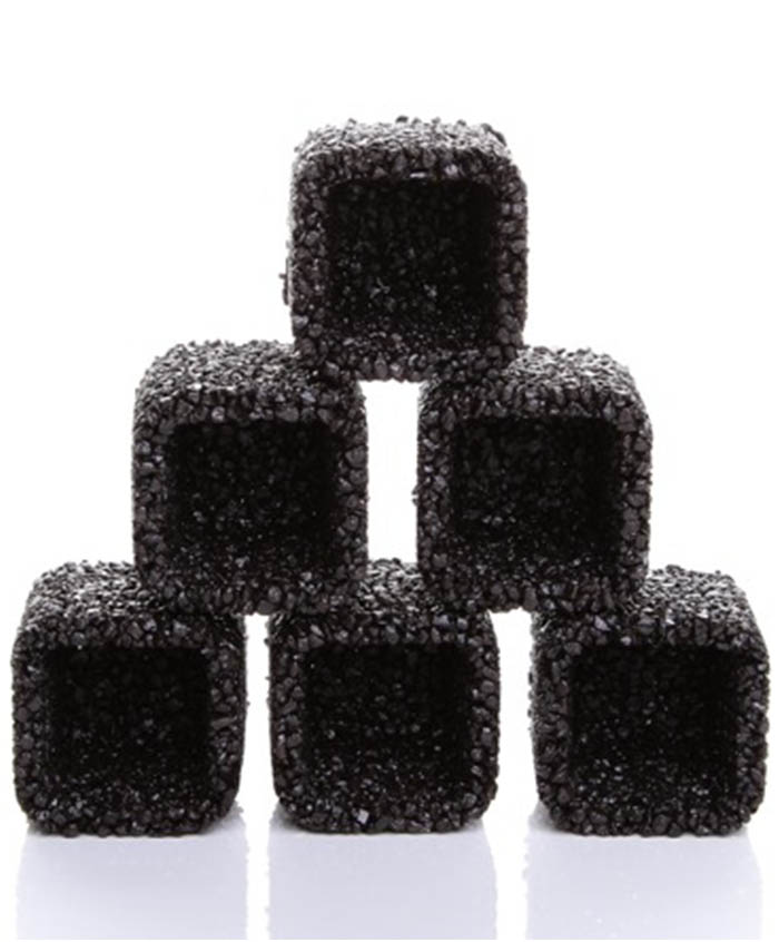 Pflanztöpfe Set 6 Stck., schwarz , 4 cm x 4 cm OHNE Pflanzen von WeDiGa