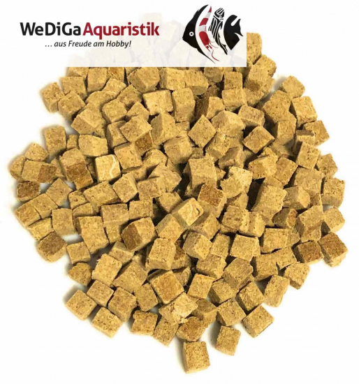 Tubifex Würfel (FD) gefriergetrocknet, 1 l von WeDiGa