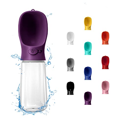 WePet Hunde-Wasserflasche, auslaufsicher, 350-550 ml, tragbarer Welpenwasserspender mit Trink-Futterspender für Haustiere, Outdoor-Spaziergänge, Wandern, lebensmittelechtes Kunststoffmaterial WePet Hunde-Wasserflasche, auslaufsicher, 350-550 ml, tragbarer Welpenwasserspender mit Trink-Futterspender für Haustiere, Outdoor-Spaziergänge, Wandern, lebensmittelechtes Kunststoffmaterial von WePet