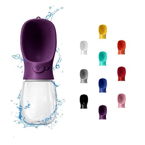WePet Tragbare Hunde-Wasserflasche, 350 ml, Auslaufsicherer Trinknapf für Hunde – Praktisch für Spaziergänge, Wandern & Reisen – Aus lebensmittelechtem Kunststoff WePet Tragbare Hunde-Wasserflasche, 350 ml, Auslaufsicherer Trinknapf für Hunde – Praktisch für Spaziergänge, Wandern & Reisen – Aus lebensmittelechtem Kunststoff von WePet