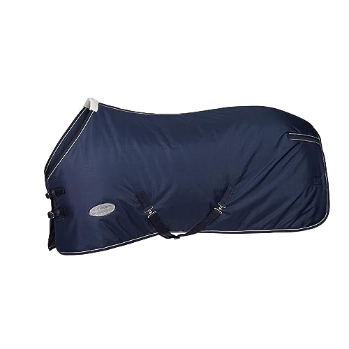 Weatherbeeta 1200D Stable Standard Neck Medium 220g, Farbe:Navy/White, Größe:145 cm / 6'5 von Weatherbeeta