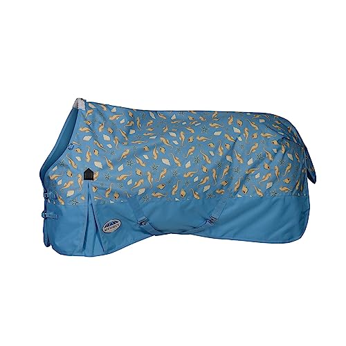 Weatherbeeta 2023 Comfitec Essential Standard Neck Lite 10004203 - Seahorse Print von Weatherbeeta