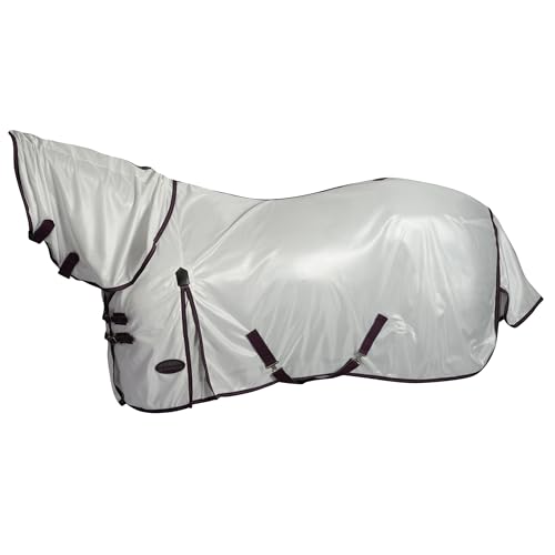 Weatherbeeta ComFiTec Essential Mesh II Combo Neck, Farbe:White/Maroon/Grey, Größe:145 cm / 6'5 Weatherbeeta ComFiTec Essential Mesh II Combo Neck, Farbe:White/Maroon/Grey, Größe:145 cm / 6'5 von Weatherbeeta