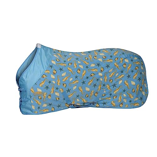 Weatherbeeta Fleece-Kühler, Standard-Hals, Seepferdchen-Aufdruck, 1,5 m von Weatherbeeta