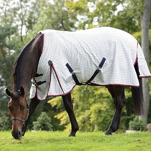 Weatherbeeta Summer Lite Iii Standard Neck Sheet 6ft9 White/red/Navy Weatherbeeta Summer Lite Iii Standard Neck Sheet 6ft9 White/red/Navy von Weatherbeeta
