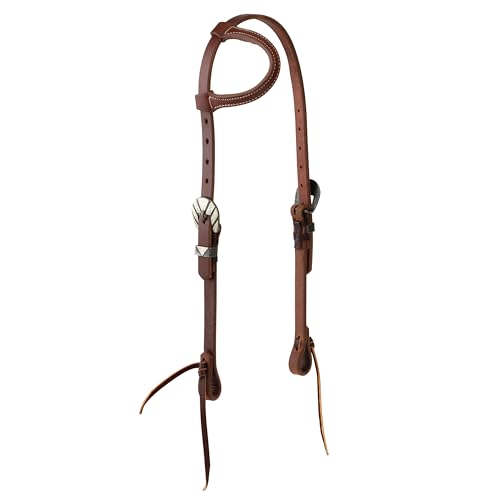 STS Ranch Signature Tack Hundegeschirr, Leder, Schiebeohr-Halfter, 1,9 cm von Weaver Leather