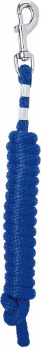Weaver Leather Livestock Poly-Führungsseil, blau, 2,4 m von Weaver Leather