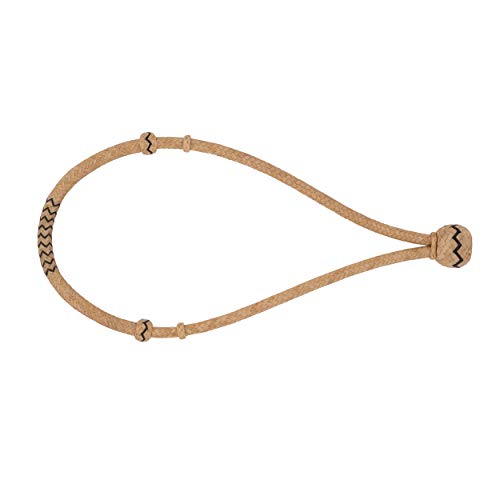 Weaver Leather Unisex-Erwachsene 6,35 mm Rohleder Bosal, NT/BK Tracr, Braun/Schwarz, 1/4-inch von Weaver Leather
