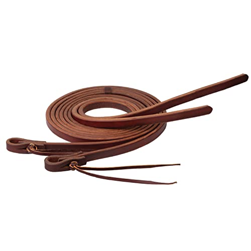 Weaver Leather Working Tack extra schweres Geschirr, Geteilte Zügel mit Ananas-Knotenenden, 1,6 cm x 2,4 m Weaver Leather Working Tack extra schweres Geschirr, Geteilte Zügel mit Ananas-Knotenenden, 1,6 cm x 2,4 m von Weaver Leather
