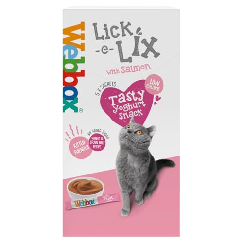 Webbox Cat Delight Lick-e-Lix Cat Treat - Salmon & Omega von Webbox