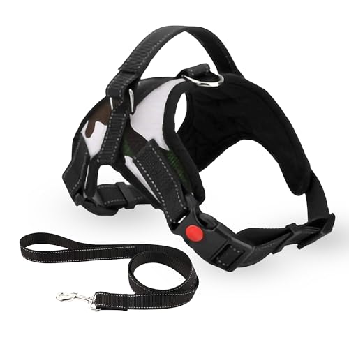 WedDecor Reflektierendes, verstellbares Hundegeschirr, kein Ziehen, atmungsaktiv, kein Würgen, Design für Komfort und einfache Kontrolle, Griff für Outdoor-Training und Spazierengehen, Hundegeschirr, WedDecor Reflektierendes, verstellbares Hundegeschirr, kein Ziehen, atmungsaktiv, kein Würgen, Design für Komfort und einfache Kontrolle, Griff für Outdoor-Training und Spazierengehen, Hundegeschirr, von WedDecor