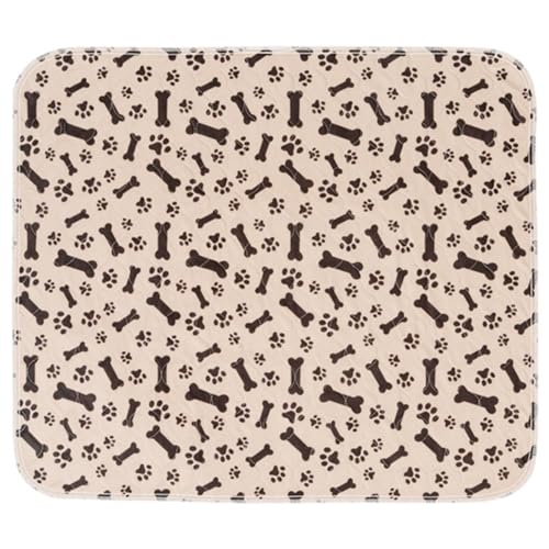 Hunde-PIPI-Pads waschbar waschbare PIPI-Pads für Hunde 61 x 81 cm super saugfähig wiederverwendbar Welpen-Pads wasserdicht rutschfest Hunde-Trainings-Pads für Töpfchen Käfig braun Hunde-PIPI-Pads waschbar waschbare PIPI-Pads für Hunde 61 x 81 cm super saugfähig wiederverwendbar Welpen-Pads wasserdicht rutschfest Hunde-Trainings-Pads für Töpfchen Käfig braun von Wedhapy