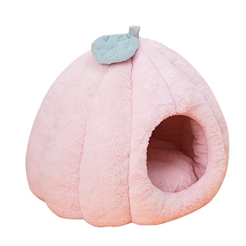 Katze Iglu -Betten warme Katzenbett Katze Schlafsack Bett und Sofa Höhlenhaus Kürbis Häuser mit abnehmbarem Kissen für Haustiere als Show s s Katze Iglu -Betten warme Katzenbett Katze Schlafsack Bett und Sofa Höhlenhaus Kürbis Häuser mit abnehmbarem Kissen für Haustiere als Show s s von Wedhapy