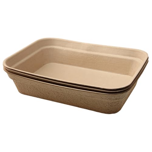 Wedhapy Einwegdrüsenkästen für Katzen 3PCs Abbaubarer Papierzellstoffkatze Katzentoilette 18x13x4 Zoll und Leckdosen tragbarer Mehrschicht für Zuhause, Reisen und mehr Wedhapy Einwegdrüsenkästen für Katzen 3PCs Abbaubarer Papierzellstoffkatze Katzentoilette 18x13x4 Zoll und Leckdosen tragbarer Mehrschicht für Zuhause, Reisen und mehr von Wedhapy