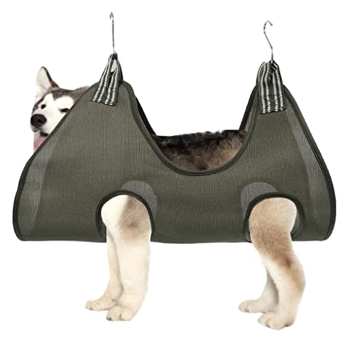 Wedhapy Haustierpflege Hängematte Haustierpflege Hängematte Geschirr Katze Hundepflege Schlinge Rückhaltetasche Zum Baden Nagelschneiden M von Wedhapy