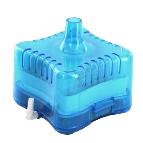 Wedhapy Mini Filter Goldfish Bowl Beta Fischtank -Tankfilter -Schwamm Filter All Wassertyp -Eckfilter mit dreifachem Filtrationssystem Blau 1pc von Wedhapy