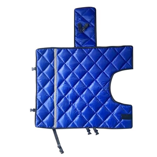 Wedhapy Wadendecke wasserdicht verdickt Ziegendecken warm verstellbar Ziegenmäntel für den Winter 84,8x107,9 cm Winddichte Fohlendecke faltbar weiche Mini Pferdedecke von Wedhapy