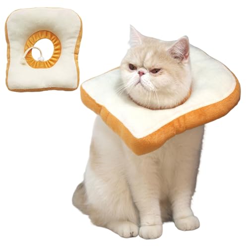 Weiches, süßes Halsband für Katzen nach Operationen, verstellbare Halskegel gegen Lecken bei Kätzchen/kleinen Hunden von Wedhapy