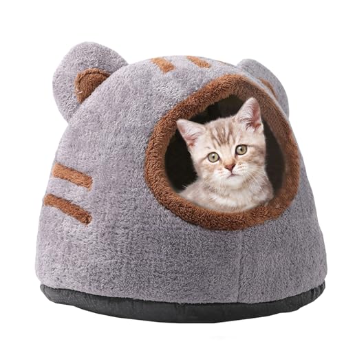 Wedhapy überdachtes Katzenbett Warme Katzenhöhle Abnehmbares Katzenhaus Für Den Innenbereich Mit Gepolstertem Kissen Halbgeschlossene Katzenbetten Für Hauskatzen Flauschig Für Katzen Bis 3,5 Kg S Wedhapy überdachtes Katzenbett Warme Katzenhöhle Abnehmbares Katzenhaus Für Den Innenbereich Mit Gepolstertem Kissen Halbgeschlossene Katzenbetten Für Hauskatzen Flauschig Für Katzen Bis 3,5 Kg S von Wedhapy
