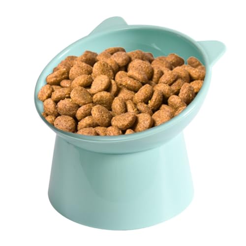 Erhöhte Katzenschüssel erhöhte Lebensmittel oder Wasserschüssel Neigte Hochgezogene Haltung für Katzenfutterschalenhal von Weduspaty