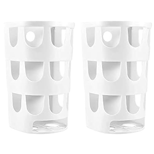 Meerschweinchen -Heu -Feeder, 2pcs Kaninchen Heuhänger Hanging Cage Manger Rack große Kapazität 4, 8x3.9x7.8 Kleine einfaches Füllplastiktier für Schwein, Hasen von Weduspaty
