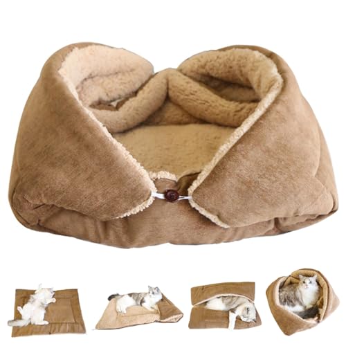 Weduspaty Katzenbetten für Innenkatzen, Katzenmattenbett 28x20 Zoll pelzig faltbar waschbar warmes Couchbett Cabrio Dual Side Pet Supplies für Zuhause Weduspaty Katzenbetten für Innenkatzen, Katzenmattenbett 28x20 Zoll pelzig faltbar waschbar warmes Couchbett Cabrio Dual Side Pet Supplies für Zuhause von Weduspaty