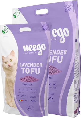 Gssyndra Wandteppich Weego Katze, Lavendel, Tofu, 6 l von Weego