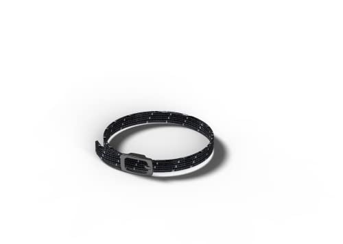 Weenect Elastisches Stretch-Halsband für Katzen – XS (Zubehör) | 2 Stück (schwarz) von Weenect