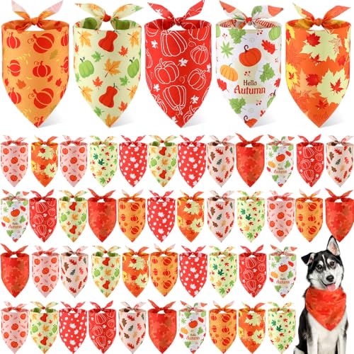 Weewooday Herbst-Hundehalstücher, Ahornblätter, Erntedankfest, Halstücher für Hunde, Herbst, weiche Lätzchen, verstellbare Dreieckstücher für kleine, mittelgroße und große Haustiere (Blättermuster, 80 Weewooday Herbst-Hundehalstücher, Ahornblätter, Erntedankfest, Halstücher für Hunde, Herbst, weiche Lätzchen, verstellbare Dreieckstücher für kleine, mittelgroße und große Haustiere (Blättermuster, 80 von Weewooday
