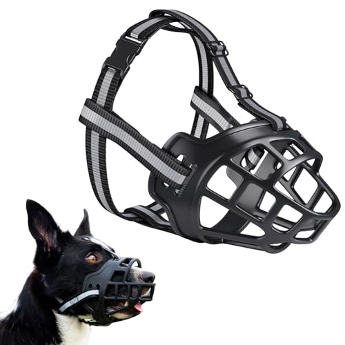 Maulkorb für Hund, Verstellbare Maulkorb Hund,Giftköderschutz für Kleine, Mittlere mit Verstellbaren Riemen, Verhindert Bellen Maulkorb für Hund, Verstellbare Maulkorb Hund,Giftköderschutz für Kleine, Mittlere mit Verstellbaren Riemen, Verhindert Bellen von Wefaly