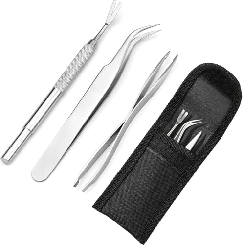 Wefaly Zeckenzange 3er Set, Zeckenentferner, Zeckenzange für Hunde, Zeckenpinzette Mensch, Zeckenhaken für Mensch, Hunde, Katzen Wefaly Zeckenzange 3er Set, Zeckenentferner, Zeckenzange für Hunde, Zeckenpinzette Mensch, Zeckenhaken für Mensch, Hunde, Katzen von Wefaly